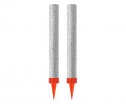 Stříbrné holografické párty fontány - 12 cm / 2 ks