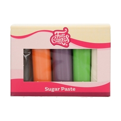 Cukrová pasta FunCakes Halloween multipack 5x100 g
