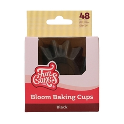 FunCakes košíčky Bloom - černé (48ks)