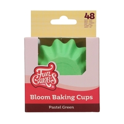 FunCakes košíčky Bloom - pastelově zelené (48ks)