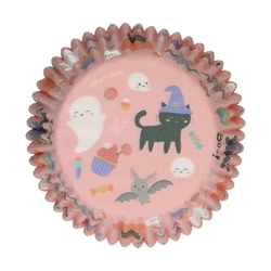 FunCakes košíčky  Halloween růžové  (48ks)