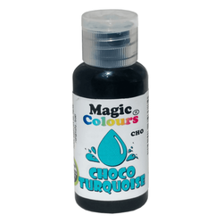 Gelová barva do čokolády Magic Colours (32 g) Turq