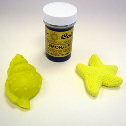 Gelová barva Sugarflair (25 g) Bitter Lemon/Lime, citronová žlutá