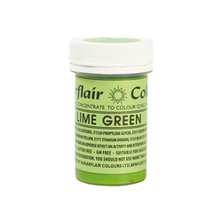 Gelová barva Sugarflair (25 g) Lime Green