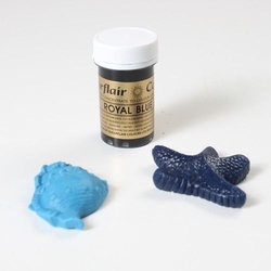 Gelová barva Sugarflair (25 g) Royal Blue, královská modrá