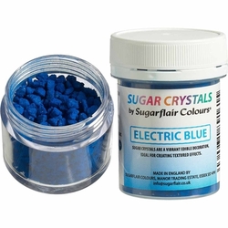 Sugarflair Sugar Crystals Electric Blue 40 g