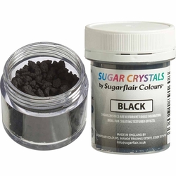 Sugarflair Sugar Crystals Black 40 g