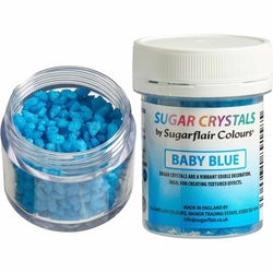 Sugarflair Sugar Crystals Baby Blue 40 g