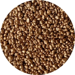 Cukrové krystalky s čokoládou ZLATÉ 50g