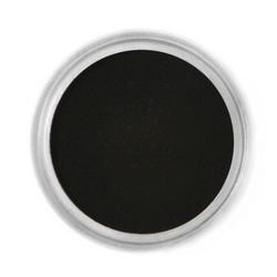 Jedlá prachová barva Fractal - Black (1,5 g)