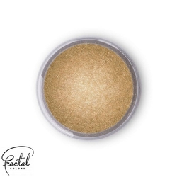 Jedlá prachová perleťová barva Fractal - Antique Gold (3,5 g)