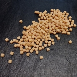 Dekorace Slané karamelové kostky  6mm, 50g