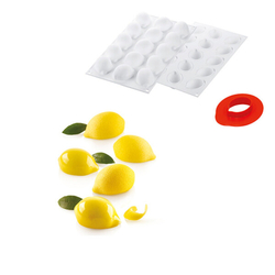 Forma silikon bílá: CITRONY 15x30ml
