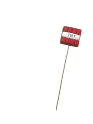 Minecraft TNT z perníku 