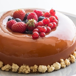 Mirror glaze  TOFFEE (karamel) 200g