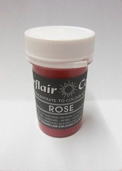 Gelová barva Sugarflair (25 g) Rose