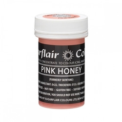 Pastelová gelová barva Sugarflair (25 g) Pink Honey, růžově medová