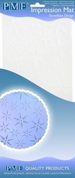PME Strukturální podložka Snowflake (Sněhové vločky)