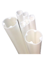 Plastové výztuhy tenké délka 30 cm, 12 ks