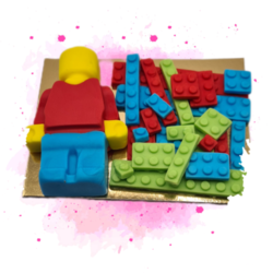 Fondánová figurka Lego