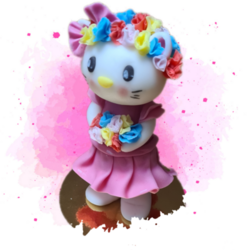Fondánová figurka Hallo Kitty