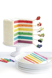 Madame Loulou Rainbow Cake VANILKA žlutá směs na dort 100 g