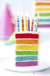 RAINBOW Cake - JAHODA červená směs na dort 100g