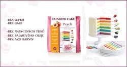 RAINBOW Cake - BROSKEV oranžová směs na dort 100g