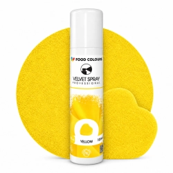 Food Colours Sametový sprej Yellow (100 ml)