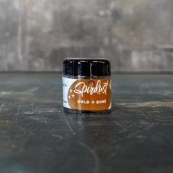 Barva do nápojů - metalický prášek GOLD 1,5g