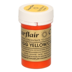 Gelová barva Sugarflair (25 g) Egg Yellow/Cream, žloutková žluť