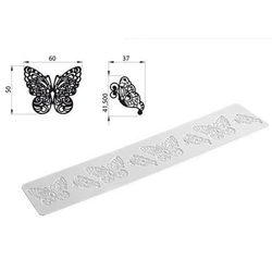 Podložka silikonová - motýl krajka