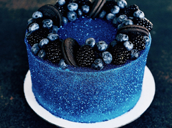 Gelová barva Food Colours (Royal Blue) královsky modrá 35 g
