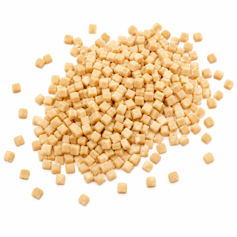 Dekorace Slané karamelové kostky  6mm, 50g