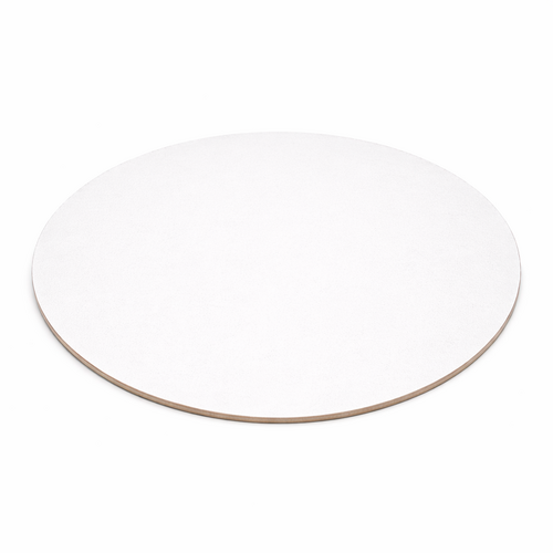 Dekorační podnos 22 cm – bílý