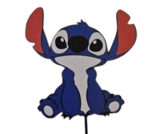 Stitch oboustranný zápich do dortu  