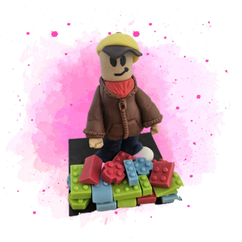 Fondánová figurka  Roblox