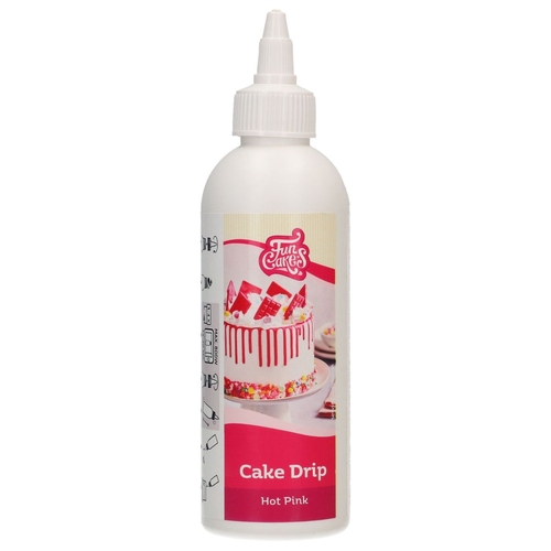 Stékající poleva DRIP SYTÉ RŮŽOVÁ 180g