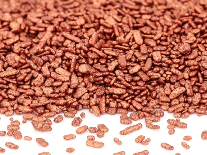 Dekorativní vločky čokoládové bronzové 80g