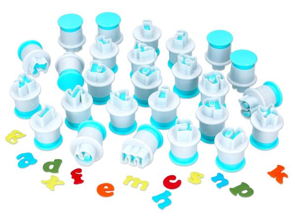 Sada řezaček Plunger Cutters Abeceda malá písmena (26ks) - kopie