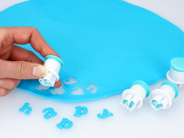 Sada řezaček Plunger Cutters Abeceda malá písmena (26ks) - kopie