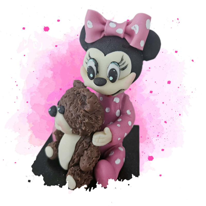 Fondánová figurka Minnie