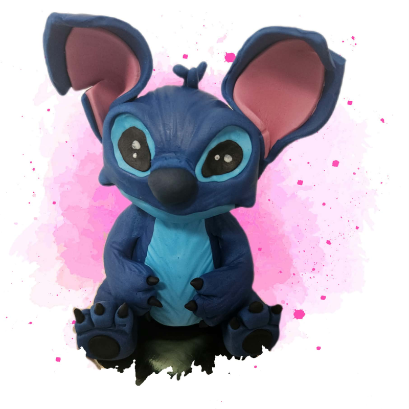 Fondánová figurka Stitch