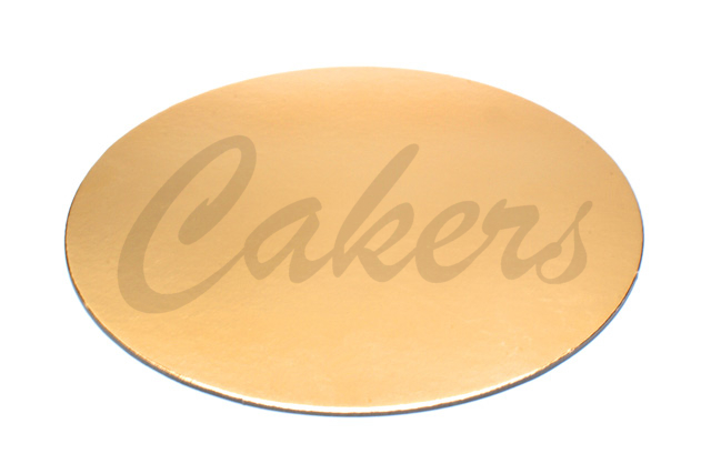 Papírový tác pod dort zlatý18cm 1ks