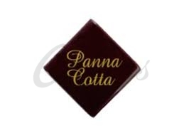 Dekor nápis PANNA COTTA,20ks
