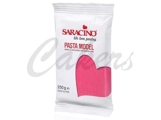Saracino modelovací hmota Fuchsia - tm.růžová 250g