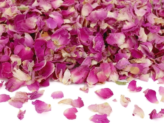 Sušené květy růží,fialové 5g