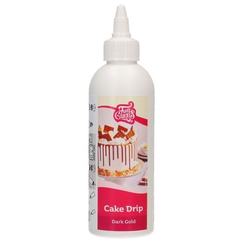 Stékající poleva DRIP TMAVÁ ZLATÁ 180g  