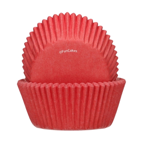 FunCakes košíčky  červené  (48ks)