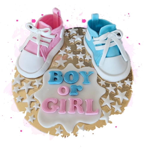 Fondánová figurka BOY or Girl